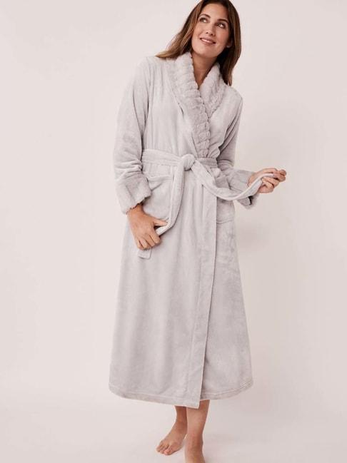 la-vie-en-rose-grey-plain-robe