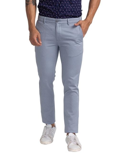parx-medium-grey-super-slim-fit-self-pattern-trousers