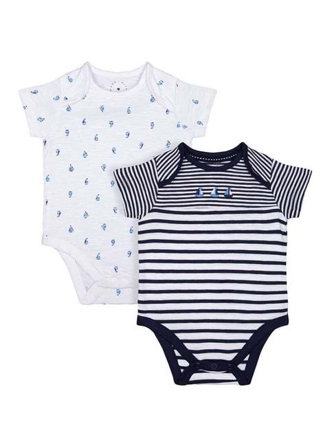 mothercare-kids-white-&-navy-cotton-printed-bodysuit-(pack-of-2)