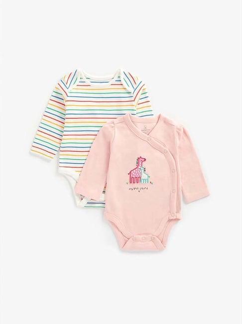 mothercare-kids-multicolor-cotton-printed-full-sleeves-bodysuit-(pack-of-2)