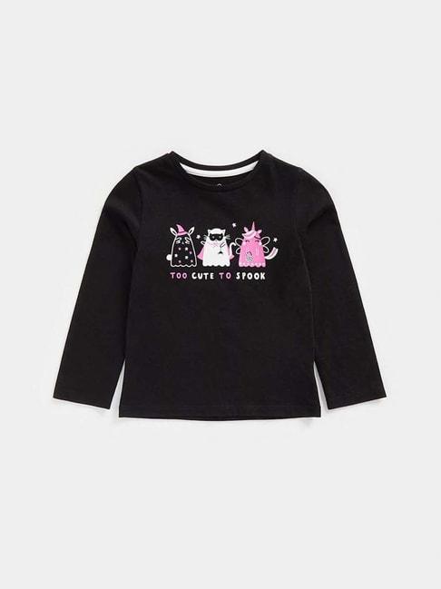 mothercare-kids-black-cotton-printed-full-sleeves-top