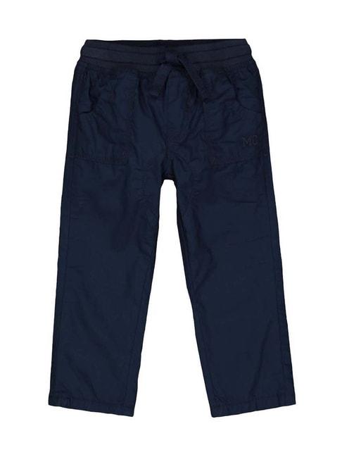 mothercare-kids-navy-cotton-regular-fit-trousers