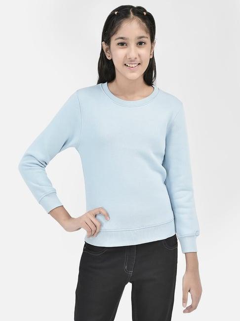 crimsoune-club-kids-light-blue-solid-full-sleeves-sweatshirt