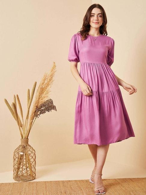 marie-claire-purple-a-line-dress