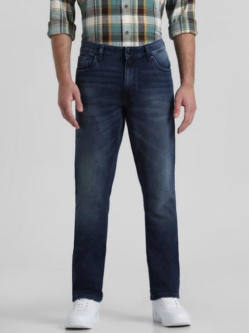 jack-&-jones-dark-blue-denim-slim-fit-jeans