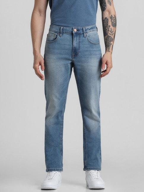 jack-&-jones-powder-blue-regular-fit-jeans