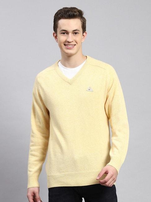 monte-carlo-light-yellow-regular-fit-sweater