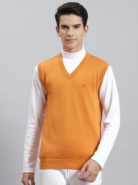 monte-carlo-orange-cotton-regular-fit-sweater