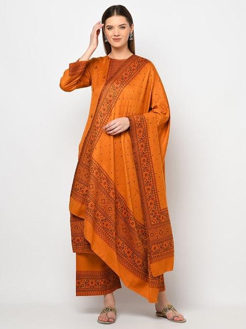 safaa-mustard-woven-pattern-unstitched-dress-material