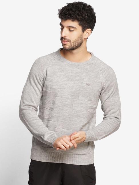 wildcraft-light-grey-regular-fit-camouflage-sweater