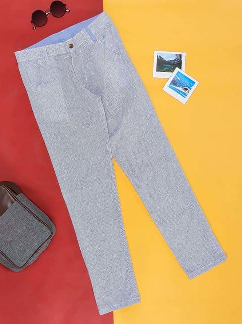 pantaloons-junior-grey-cotton-regular-fit-trousers