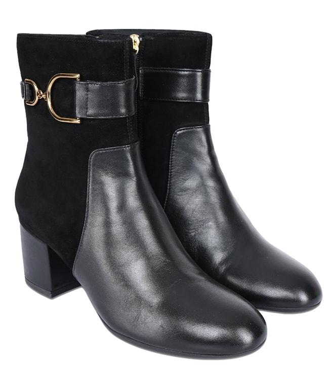 geox-women's-d-eleana-black-ankle-boots