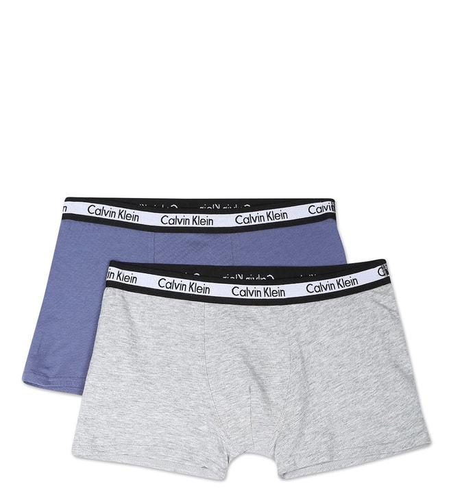 calvin-klein-underwear-kids-purple-&-grey-logo-regular-fit-trunks---pack-of-2