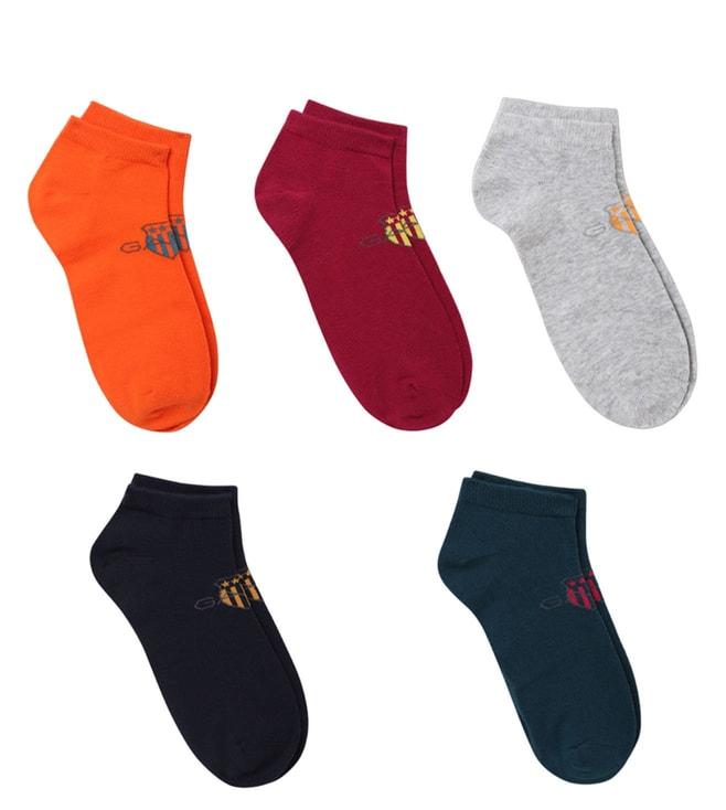 gant-kids-multi-logo-ankle-length-socks---pack-of-5-(12-13y)