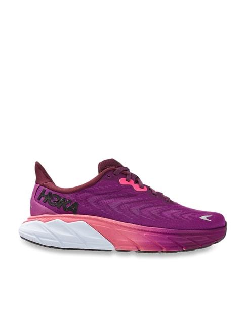 hoka-women's-arahi-6-purple-running-shoes