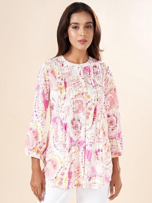 akkriti-by-pantaloons-pink-printed-tunic