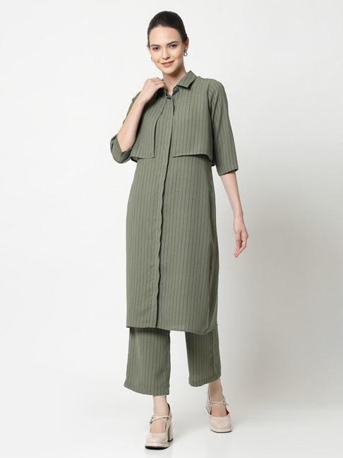 office-&-you-olive-striped-tunic