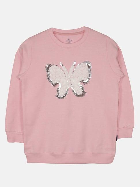 kiddopanti-kids-baby-pink-applique-full-sleeves-sweatshirt