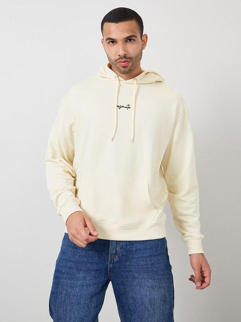 styli-cream-relaxed-fit-embroidered-cotton-hooded-sweatshirt