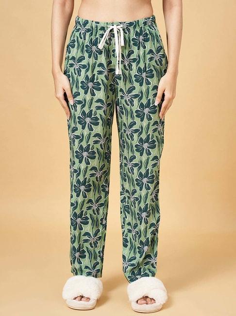 dreamz-by-pantaloons-green-printed-pyjamas