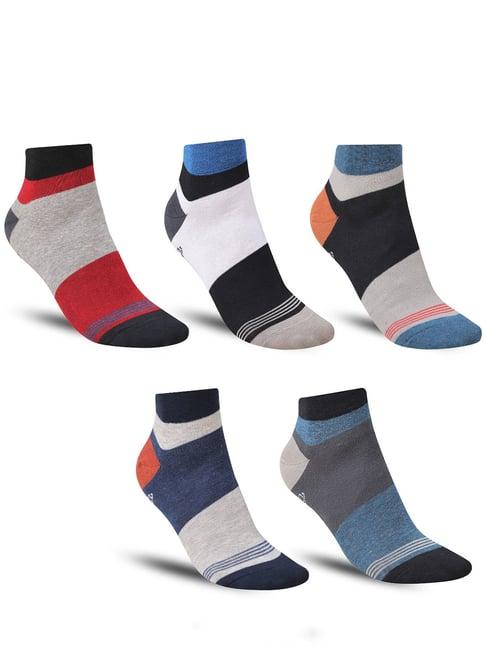 dollar-assorted-striped-socks---pack-of-5