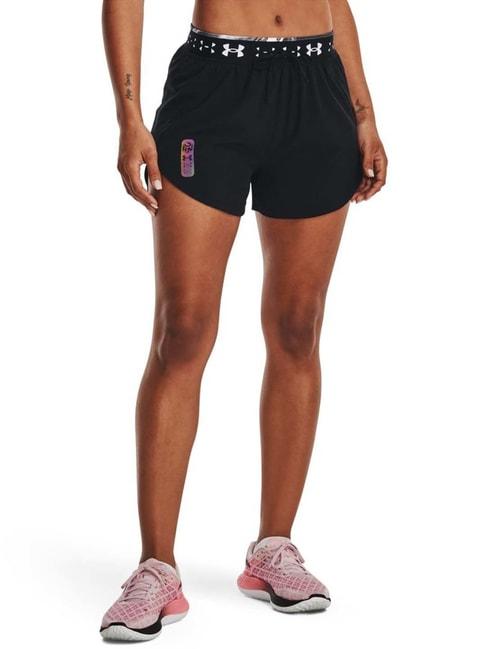 under-armour-black-printed-mid-rise-sports-shorts