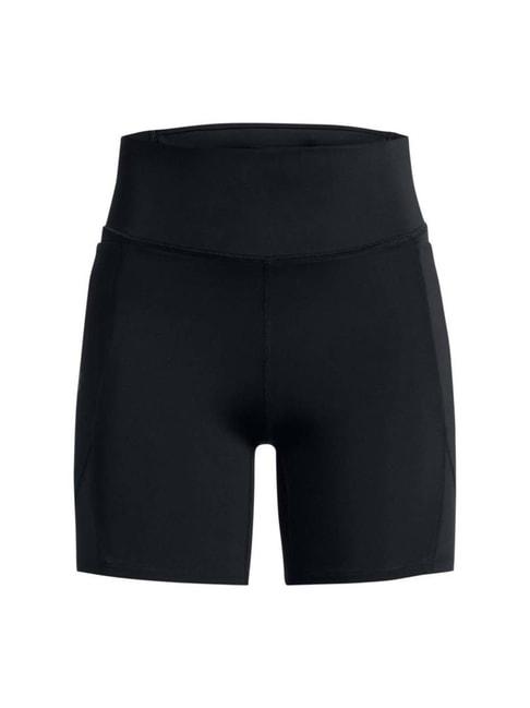 under-armour-black-mid-rise-sports-shorts