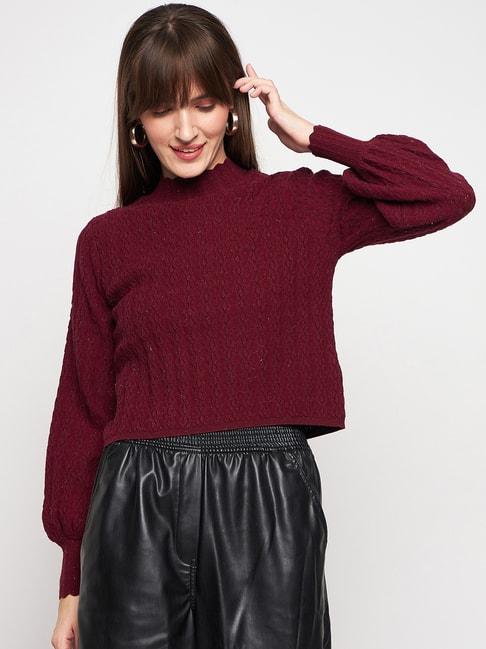 madame-wine-regular-fit-sweater