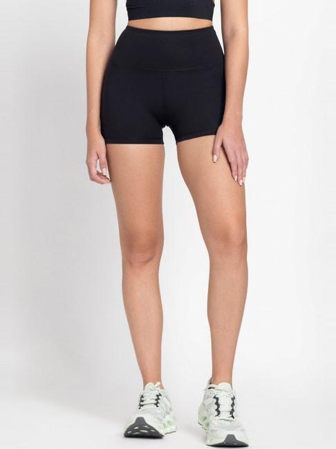 adidas-black-logo-print-sports-shorts