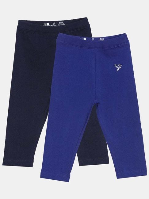 twin-birds-kids-blue-cotton-regular-fit-leggings-(pack-of-2)