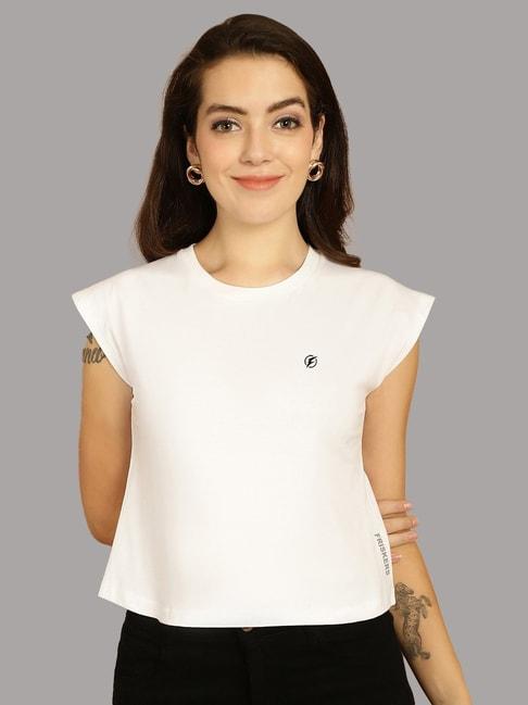 friskers-white-slim-fit-sports-t-shirt