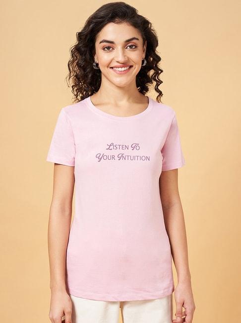 honey-by-pantaloons-pink-cotton-printed-t-shirt