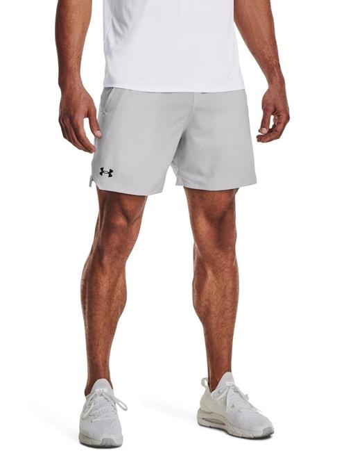 under-armour-gray-fitted-sports-shorts