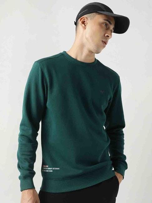 wildcraft-green-regular-fit-printed-sweatshirt