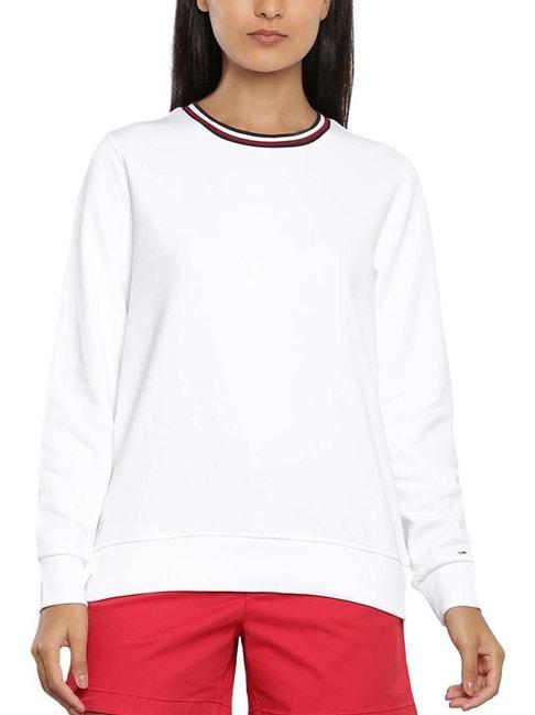 tommy-hilfiger-optic-white-regular-fit-sweatshirts