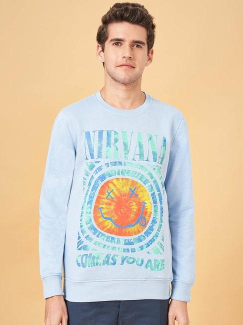 urban-ranger-by-pantaloons-sky-blue-regular-fit-printed-sweatshirt