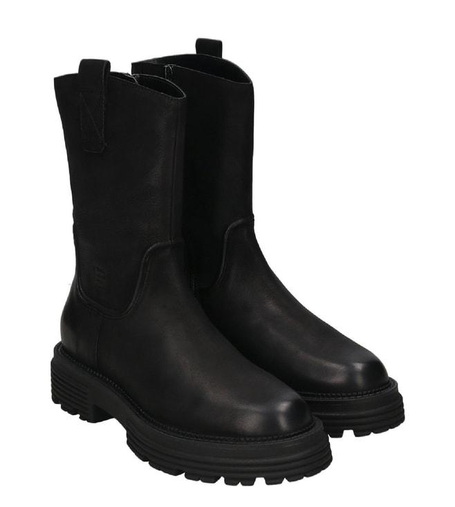 bagatt-women's-enna-black-nubuck-calf-boots