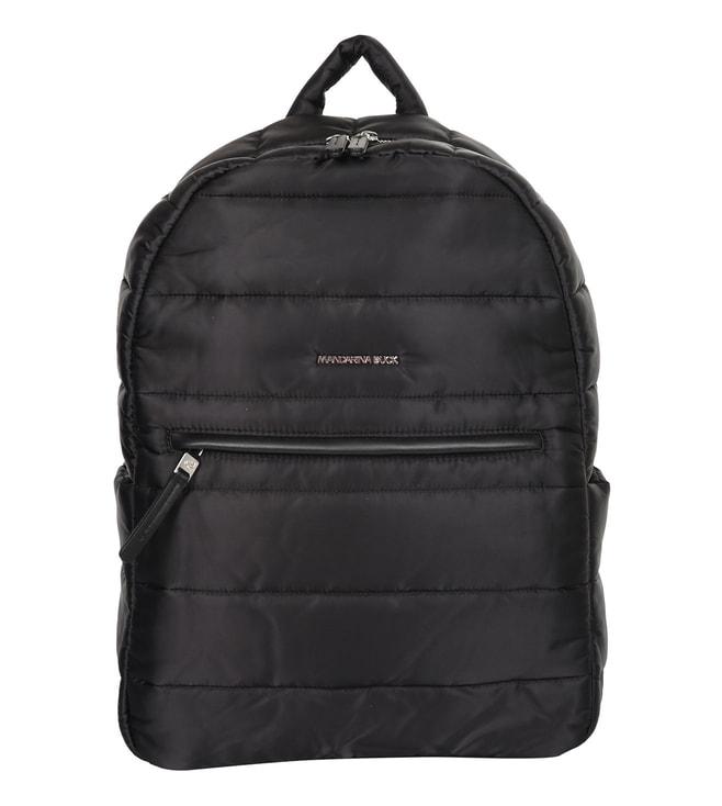 mandarina-duck-black-cocoon-medium-backpack