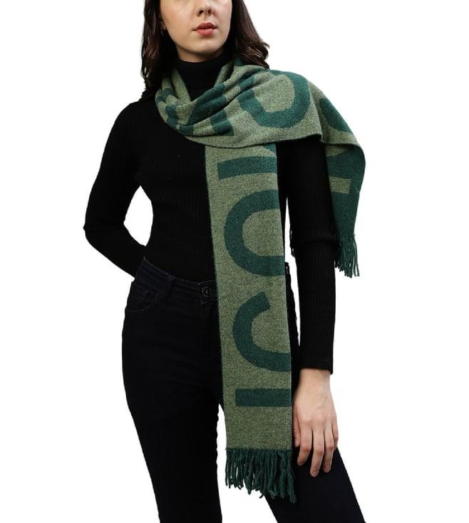 iconic-dark-green-&-light-green-fashion-printed-scarf-(one-size)