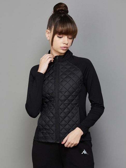 kappa-black-quilted-sports-jacket