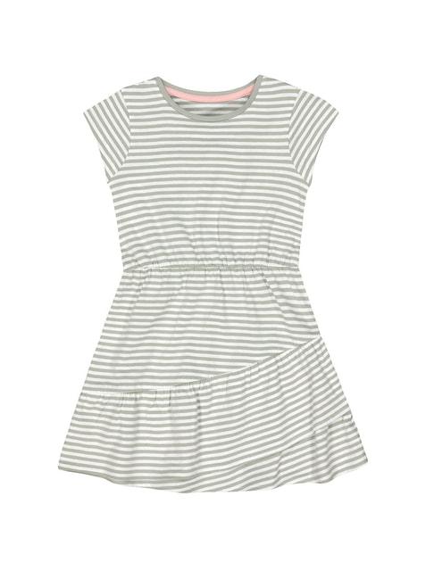 mothercare-kids-grey-striped-dress