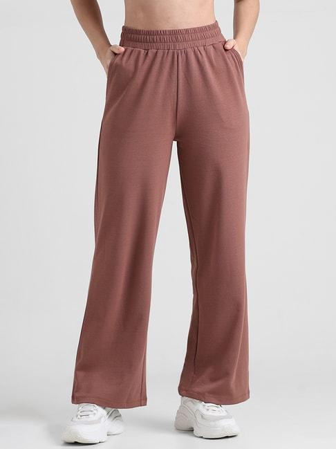 only-brown-regular-fit-high-rise-sweatpants