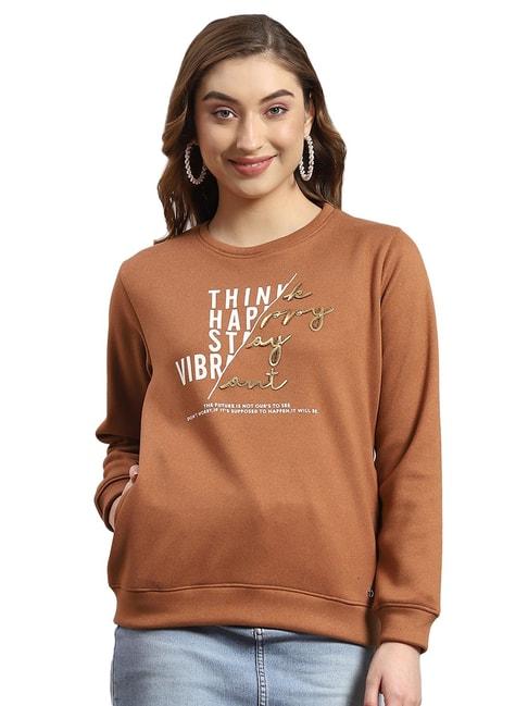 monte-carlo-brown-graphic-print-sweatshirt
