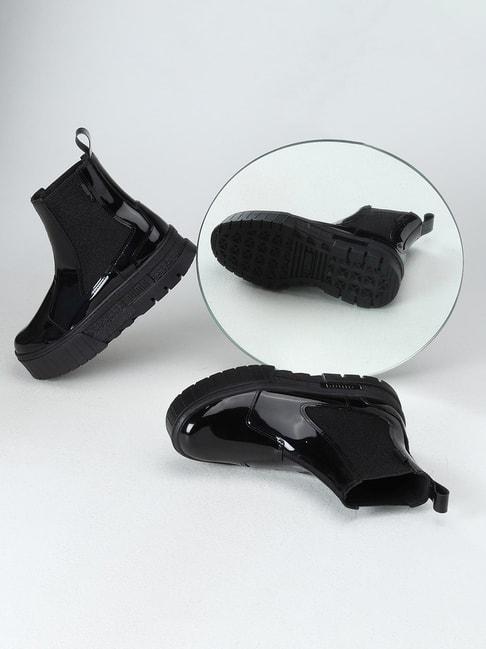 puma-women's-mayze-black-chelsea-boots