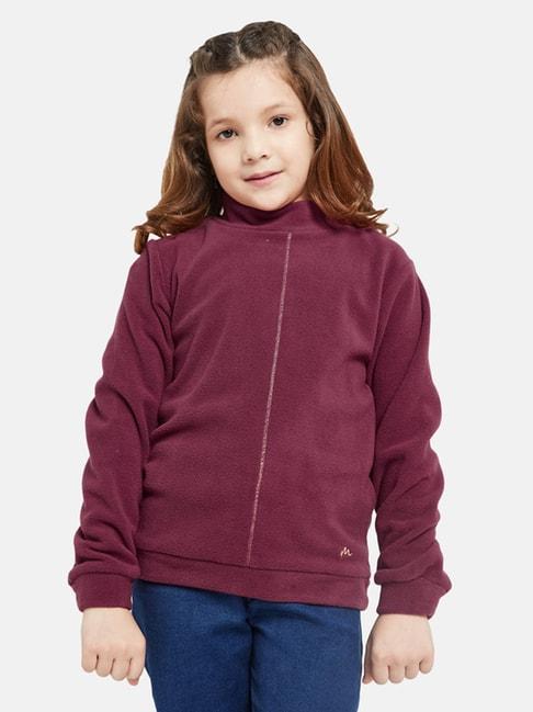 mettle-kids-maroon-solid-full-sleeves-sweatshirt