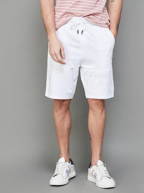 bossini-white-regular-fit-shorts