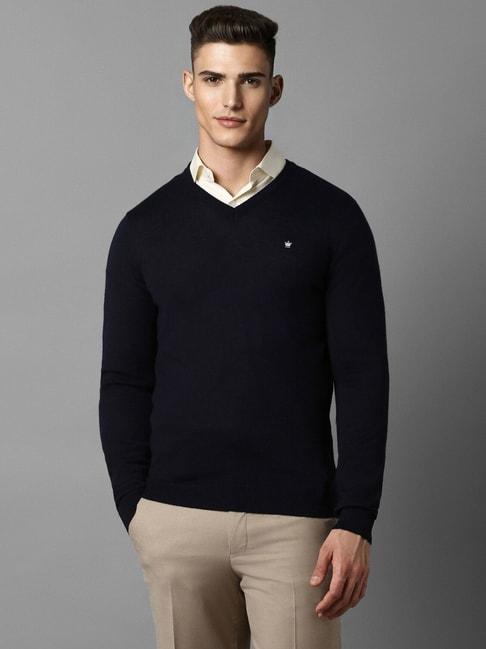 louis-philippe-black-cotton-regular-fit-sweater