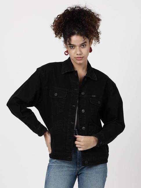 wrangler-black-denim-jacket