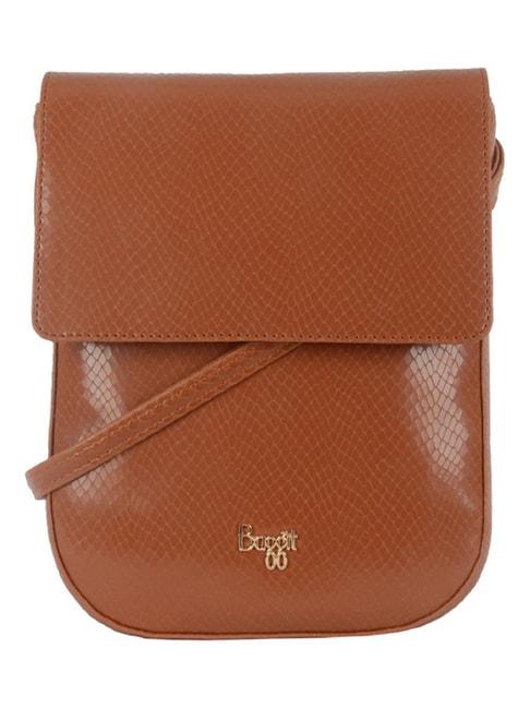 baggit-tan-textured-small-backpack