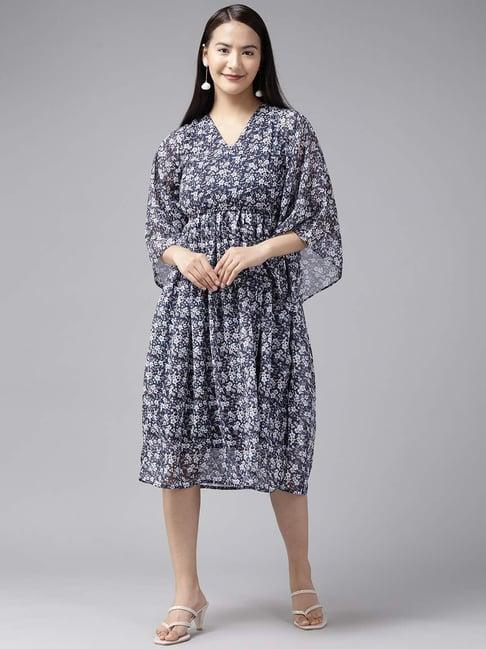 aarika-navy-printed-a-line-dress